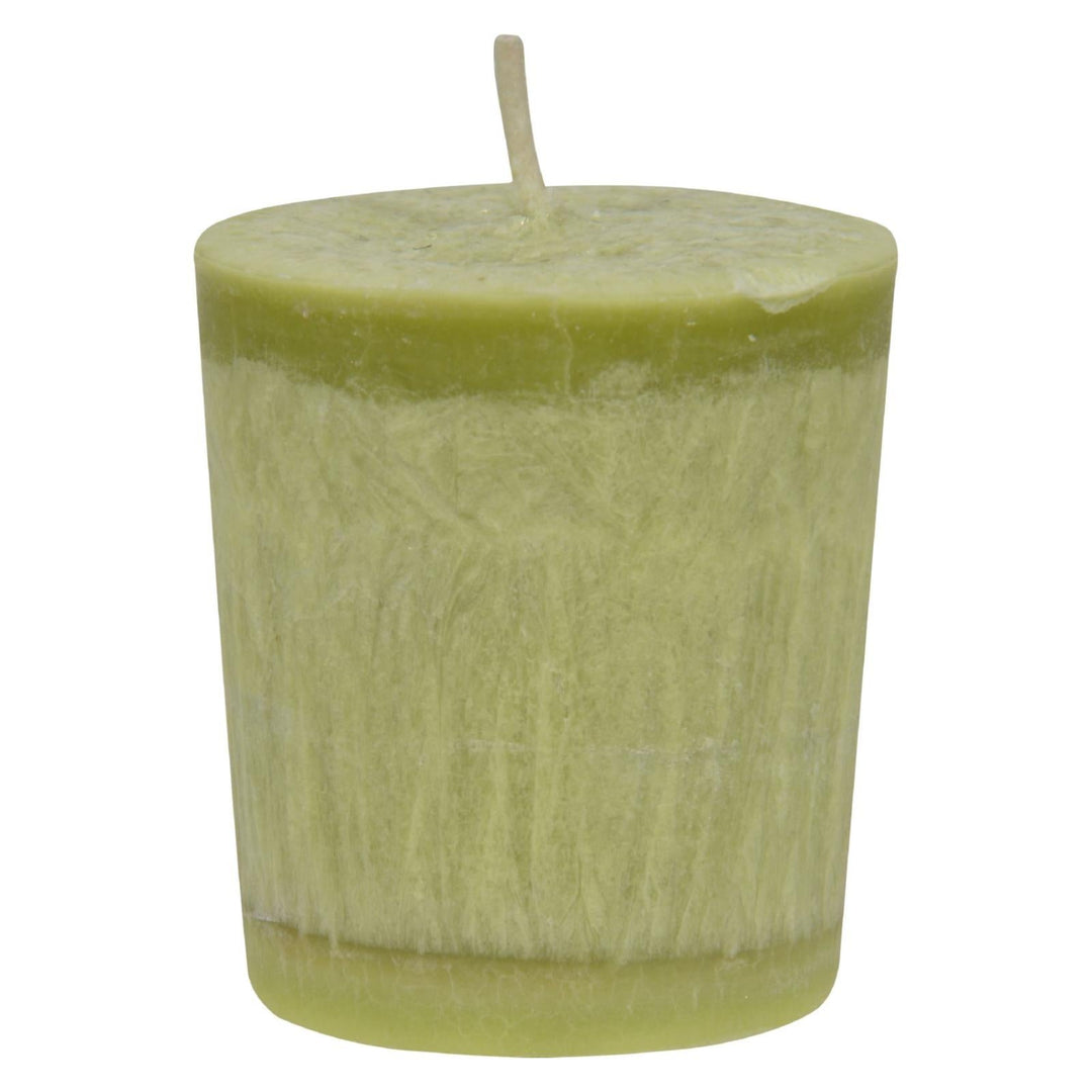 Aloha Bay - Votive Eco Palm Wax Candle - Lemon Verbena - Case Of 12 - 2 Oz - Maras Green