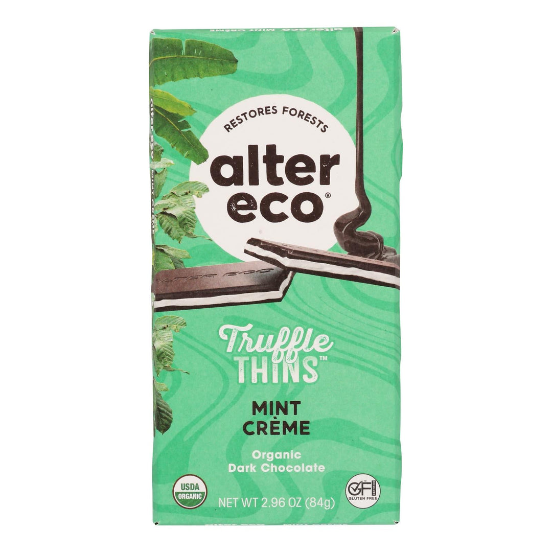 Alter Eco - Trfl Thin Mint Cream - Case Of 12 - 2.96 Oz - Maras Green