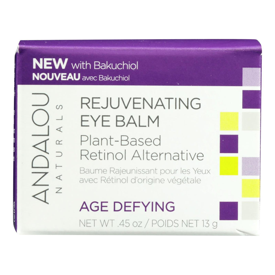 Andalou Naturals - Retinol Eye Balm Rejuv Peanut Butter - 1 Each - .45 Oz - Maras Green