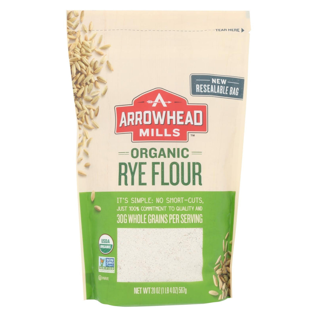 Arrowhead Mills - Organic Ret Flour - Case Of 6 - 20 Oz. - Maras Green
