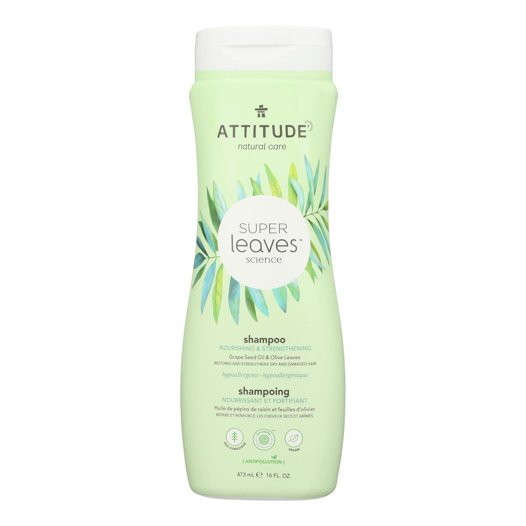 Attitude - Shampoo Nourish Strength - 1 Each 1 - 16 Oz - Maras Green