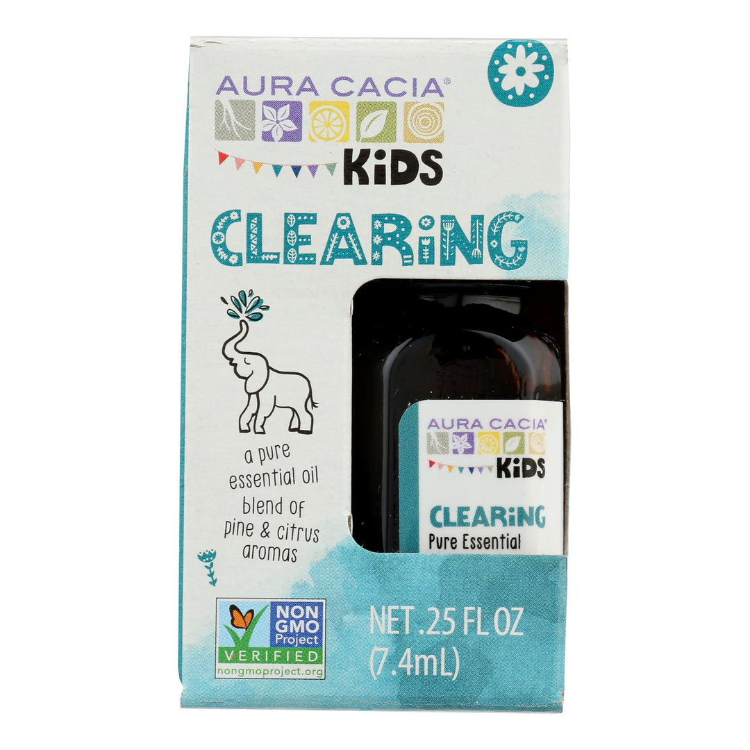 Aura Cacia - Essl Oil Kids Clearing - 1 Each - .25 Fz - Maras Green