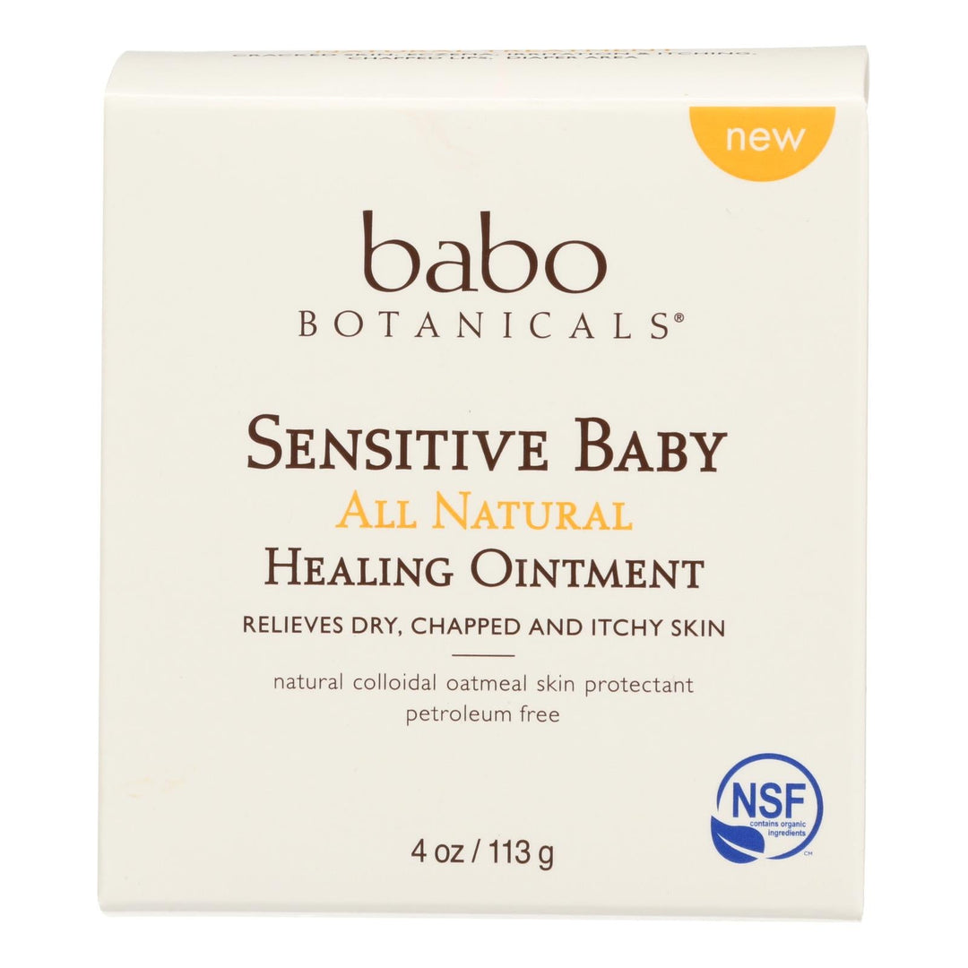 Babo Botanicals - Ontmnt Healng Snstv Baby - 1 Each - 4 Oz - Maras Green