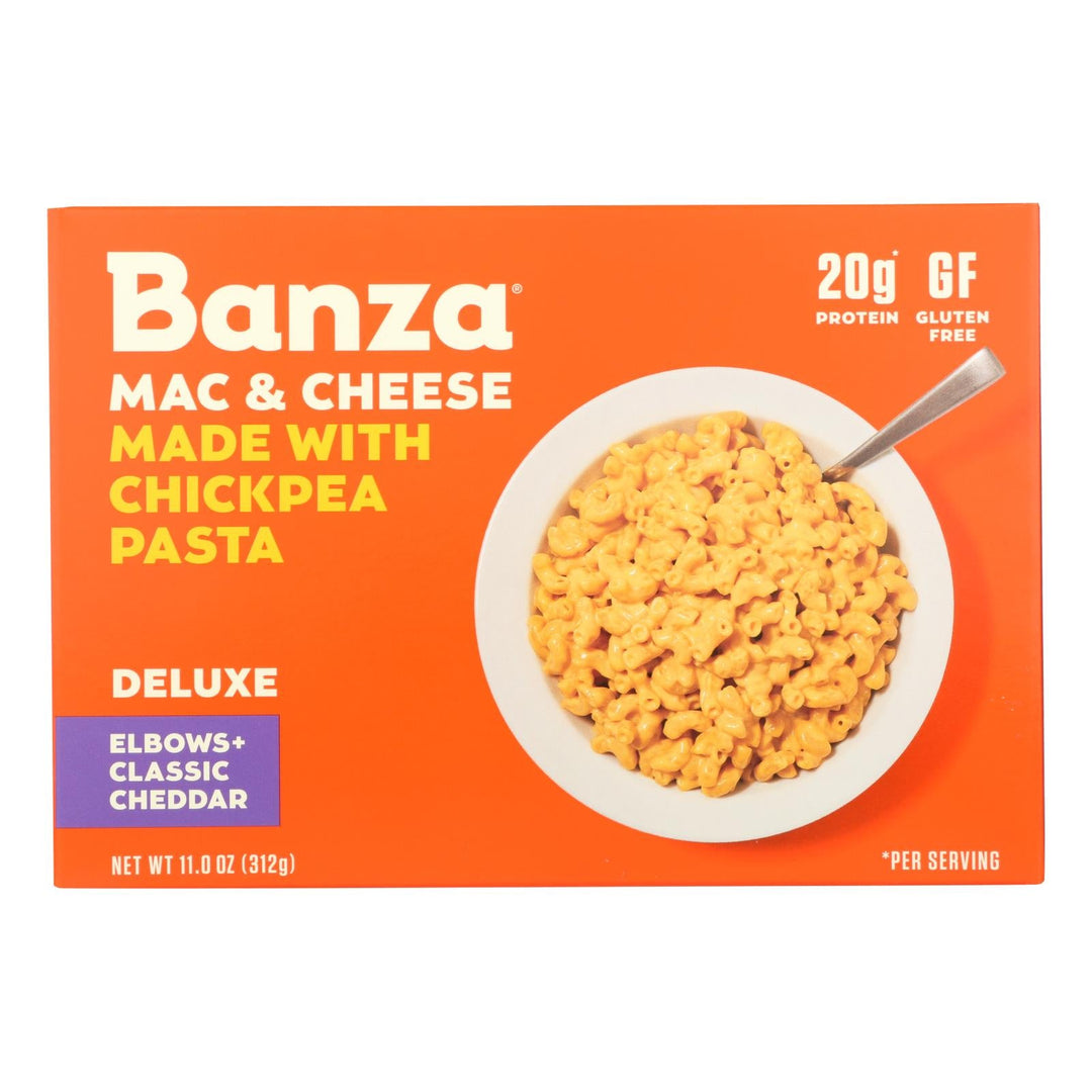Banza - Mac Cheese Chickpea Chdr - Case Of 6 - 11 Oz - Maras Green