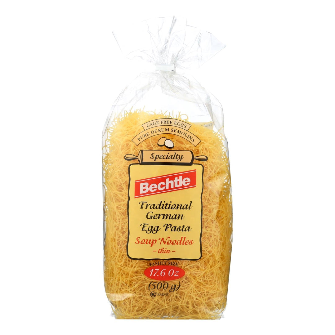 Bechtle Noodles - Fine - Case Of 12 - 17.6 Oz - Maras Green