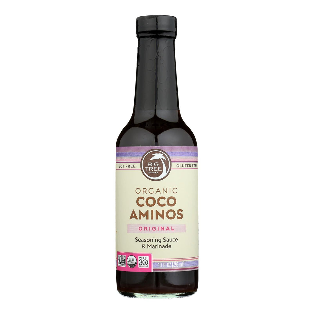 Big Tree Farms Organic Coco Aminos - Case Of 12 - 10 Fl Oz. - Maras Green