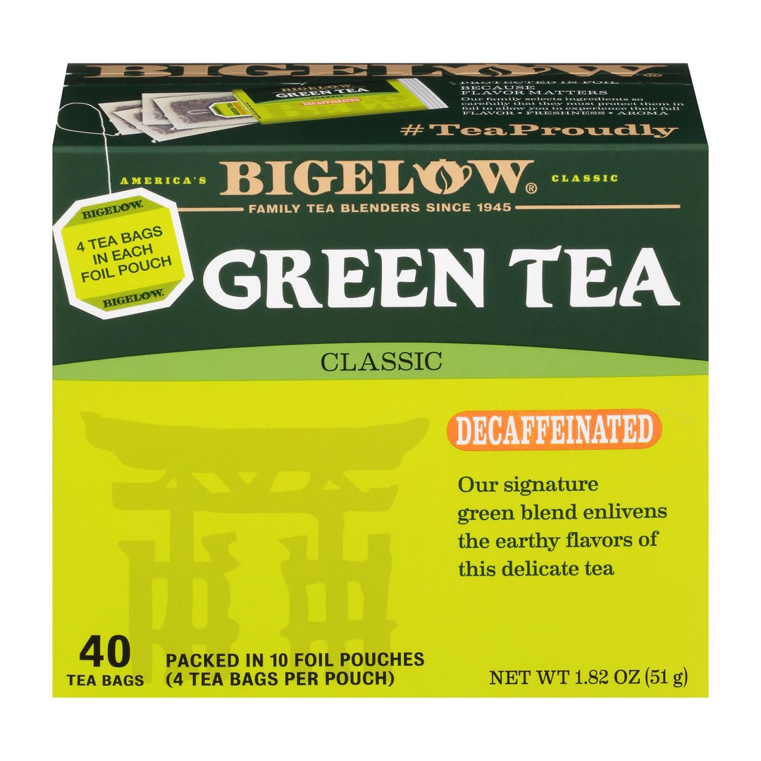 Bigelow Tea - Tea Decaf Green - Case Of 6 - 40 Bag - Maras Green