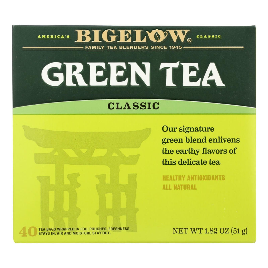 Bigelow Tea Tea - Green - Case Of 6 - 40 Bag - Maras Green
