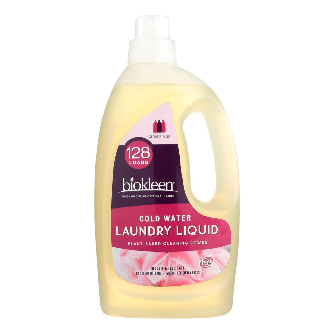 Biokleen Laundry Liquid - Cold Water Formula - 64 Oz - Maras Green