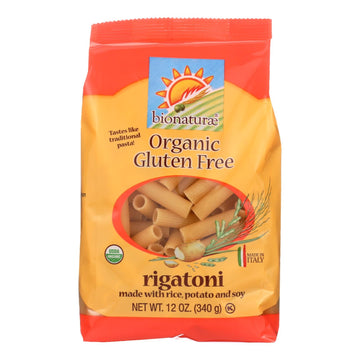 Bionaturae - Pasta Og1 Rigatoni G/f - Cs Of 12 - 12 Oz - Maras Green