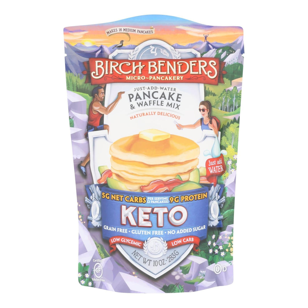 Birch Benders - Pancake&wffl Mix Keto - Case Of 6 - 10 Oz - Maras Green
