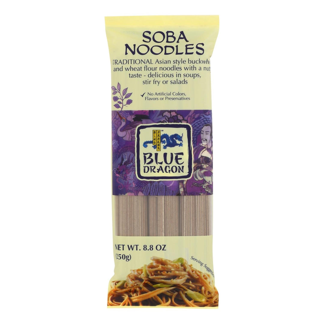 Blue Dragon Curly Noodles - Case Of 10 - 8.8 Oz - Maras Green