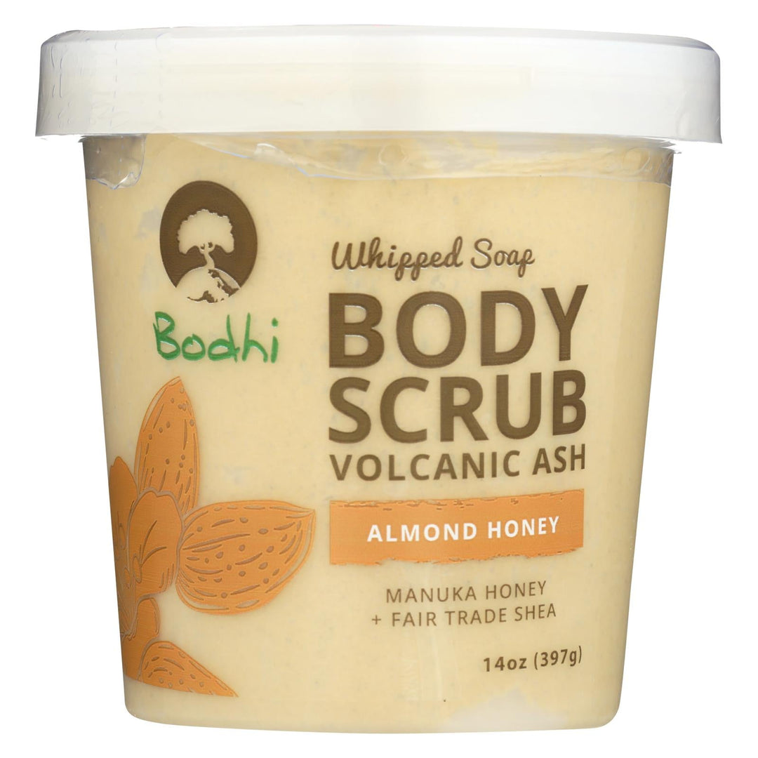 Bodhi - Body Scrub - Almond Honey - Case Of 1 - 14 Oz. - Maras Green