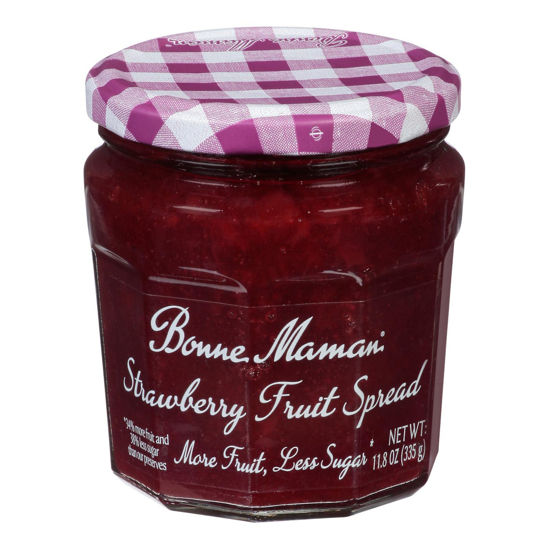 Bonne Maman - Fruit Spread Strawberry - Case Of 6 - 11.8 Oz - Maras Green