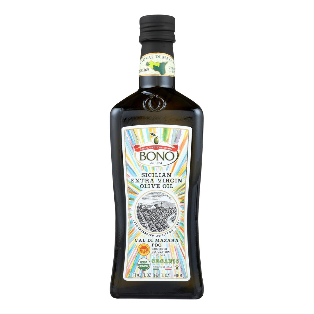 Bono - Evoo Organic Val Di Mazara - Case Of 6 - 16.9 Fz - Maras Green