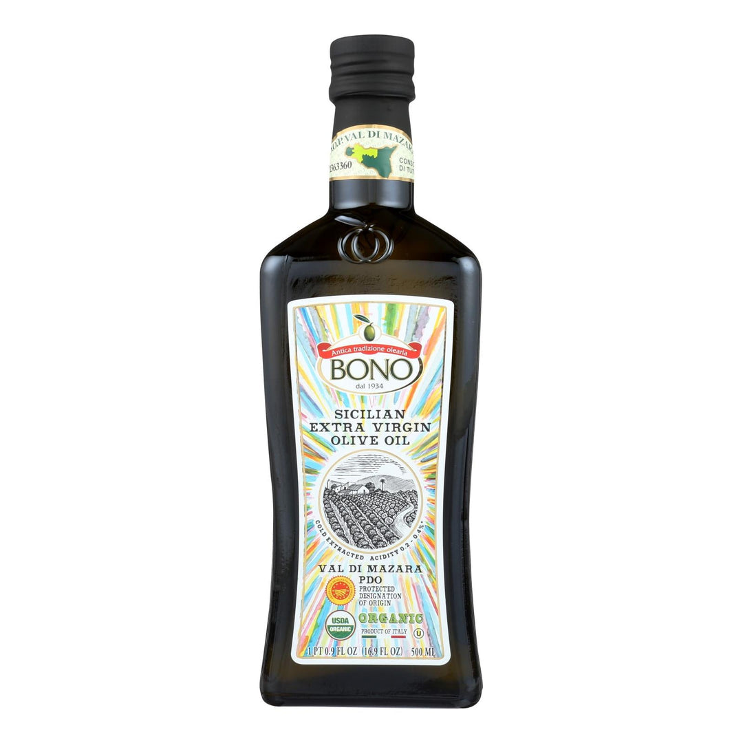 Bono - Evoo Organic Val Di Mazara - Case Of 6 - 16.9 Fz - Maras Green