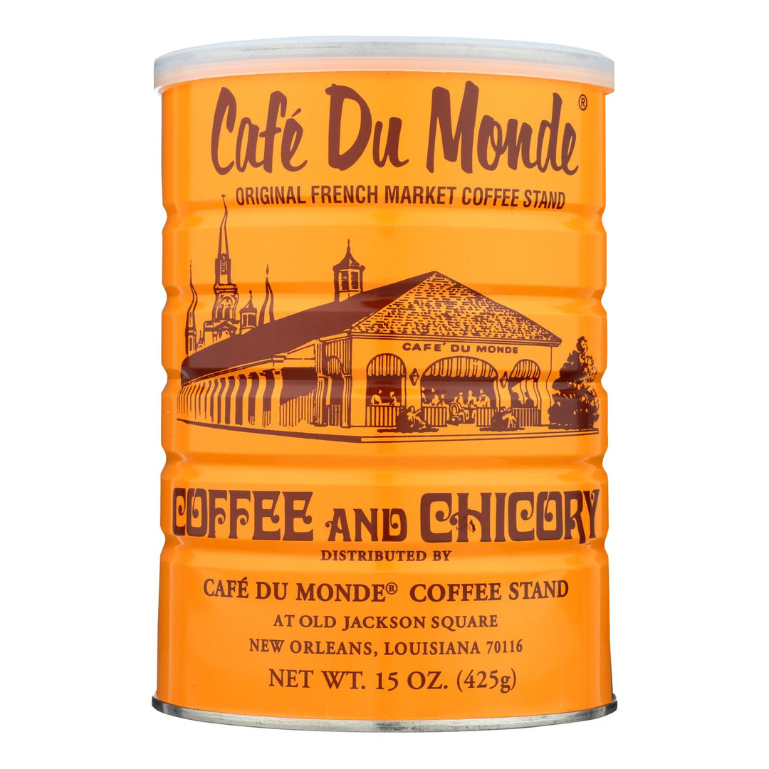 Cafe Du Monde - Coffee - Regular - Case Of 12 - 15 Oz - Maras Green