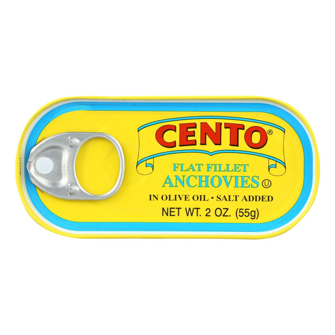 Cento - Cento Flat Anchovy - Case Of 25 - 2 Fl Oz. - Maras Green