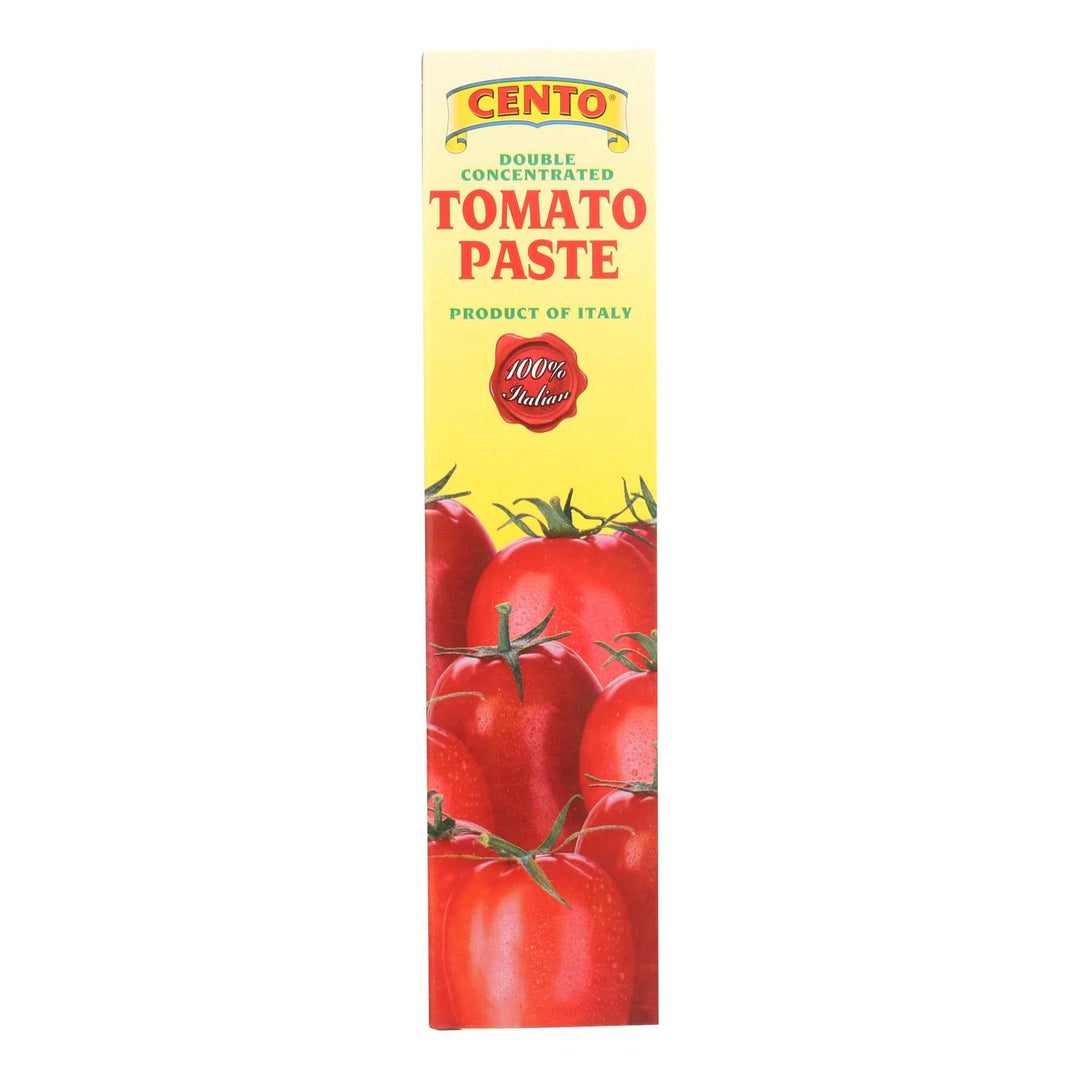 Cento - Tomato Paste - Tube - Case Of 12 - 4.56 Oz. - Maras Green