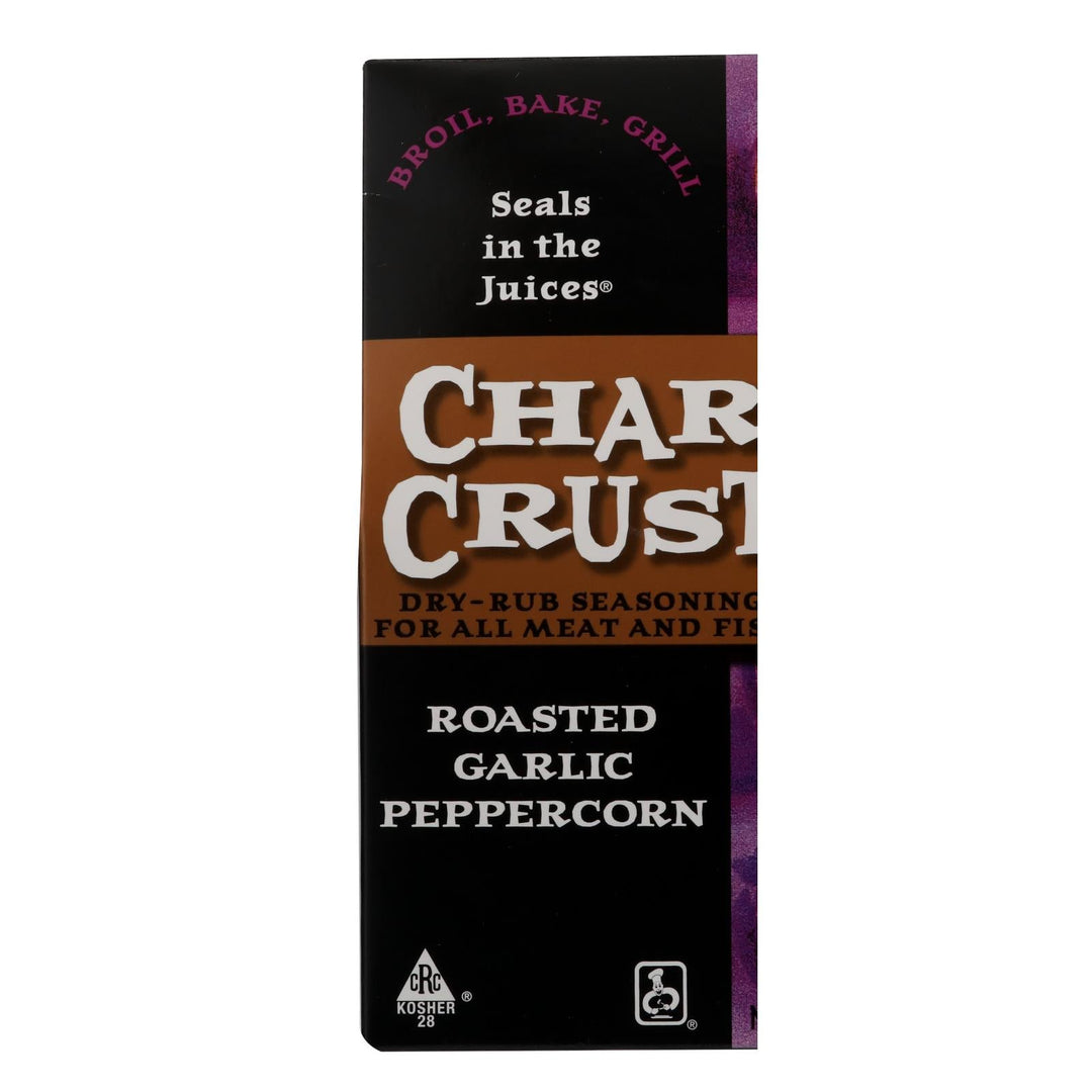Char Crust Roasted Garlic Peppercorn - Case Of 6 - 4 Oz - Maras Green