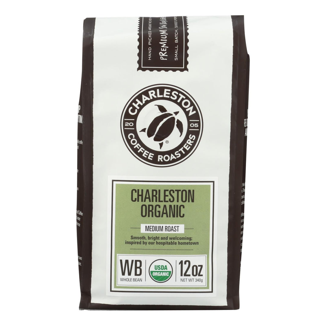 Charleston Coffee Roasters - Coffee Charleston Whole Bean - Case Of 6 - 12 Oz - Maras Green