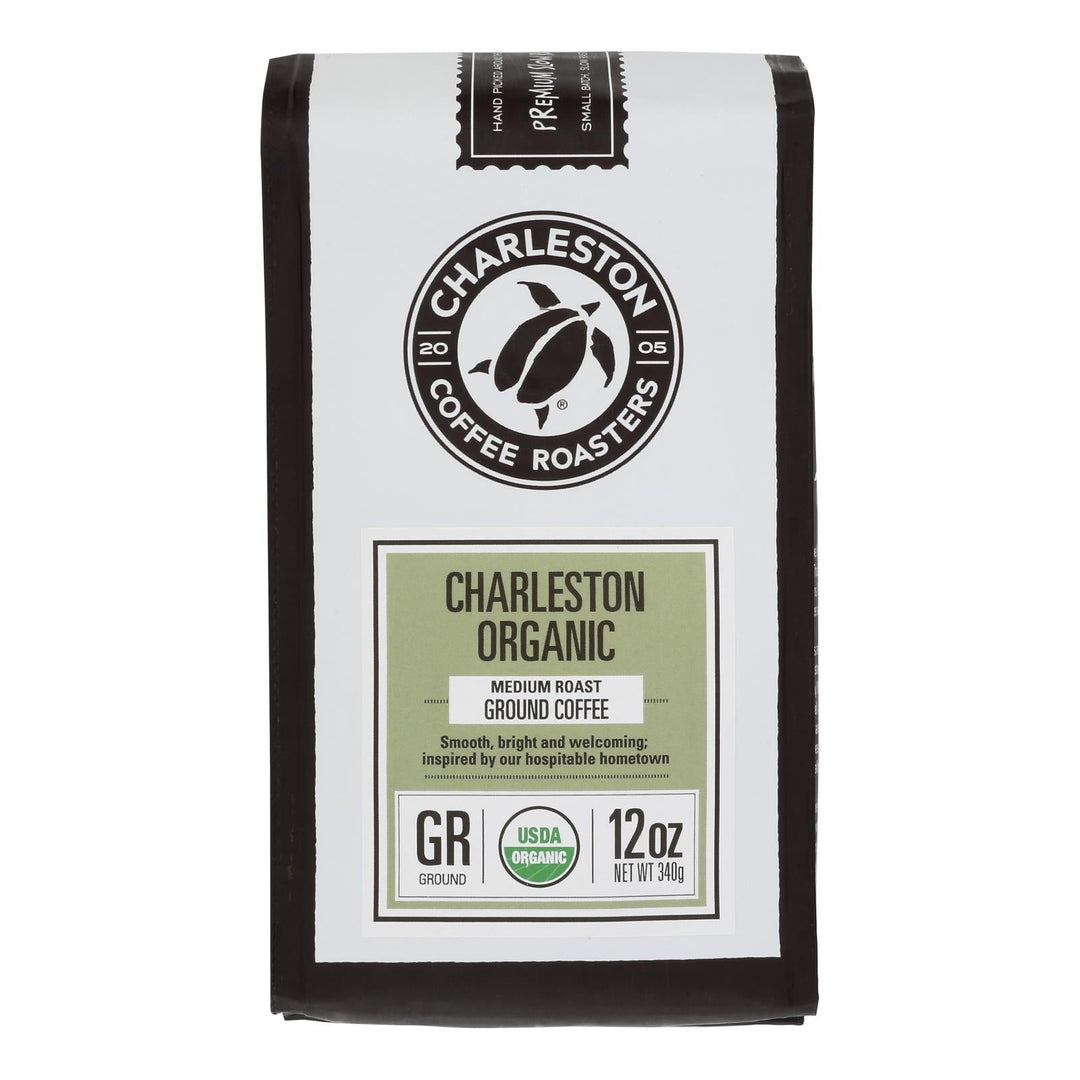 Charleston Coffee Roasters - Coffee Chrlstn Ground - Case Of 6 - 12 Oz - Maras Green