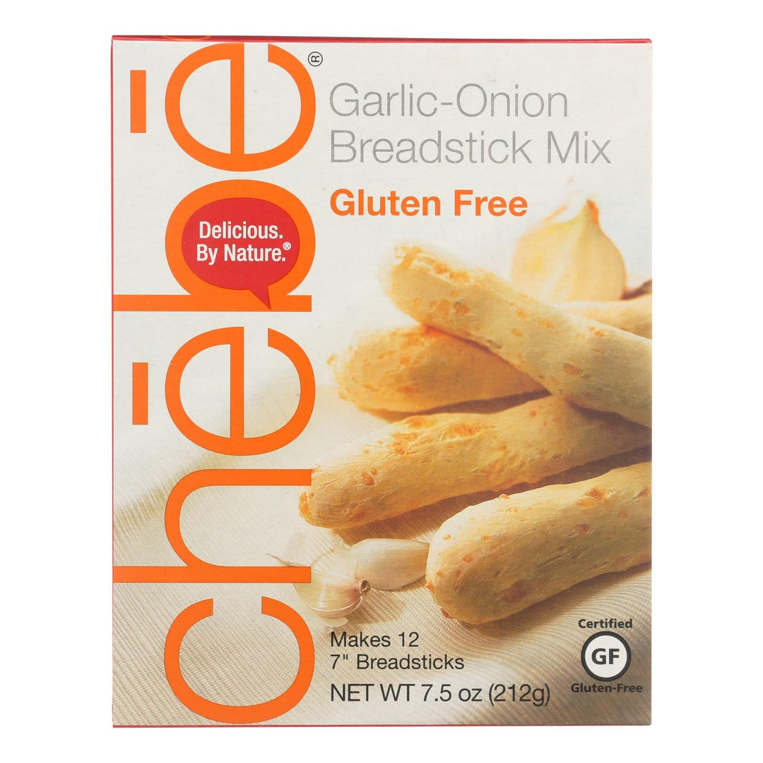 Chebe Bread Products - Bread Stick Mx Grlc Onion - Cs Of 8 - 7.5 Oz - Maras Green