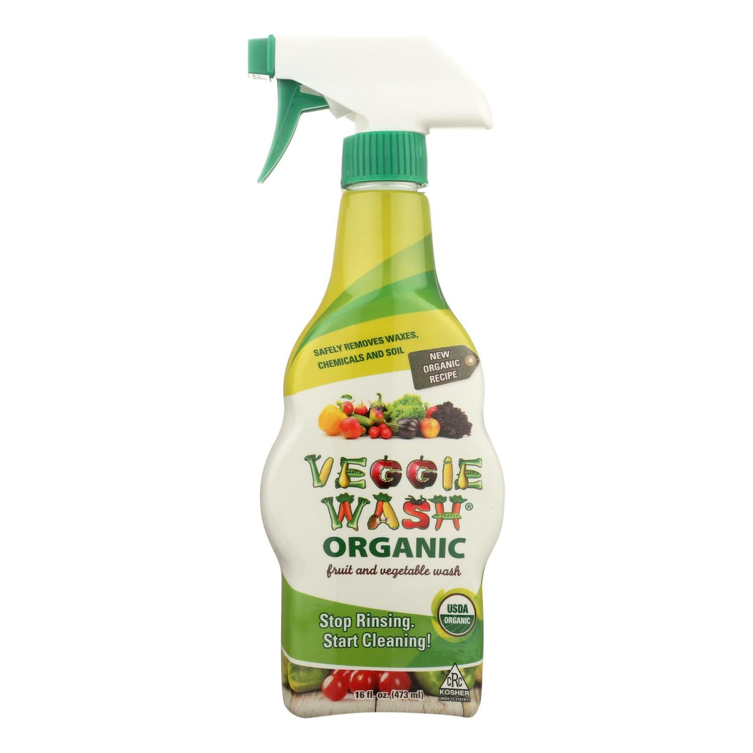 Citrus Magic Veggie Wash - Organic - Spray Bottle - 16 Oz - Maras Green