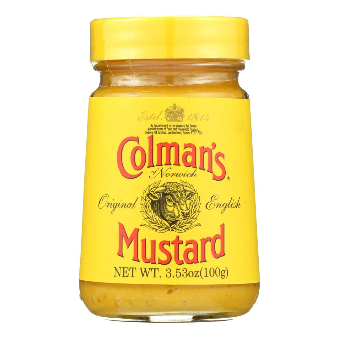 Colman Original English Mustard - Case Of 8 - 3.53 Oz. - Maras Green