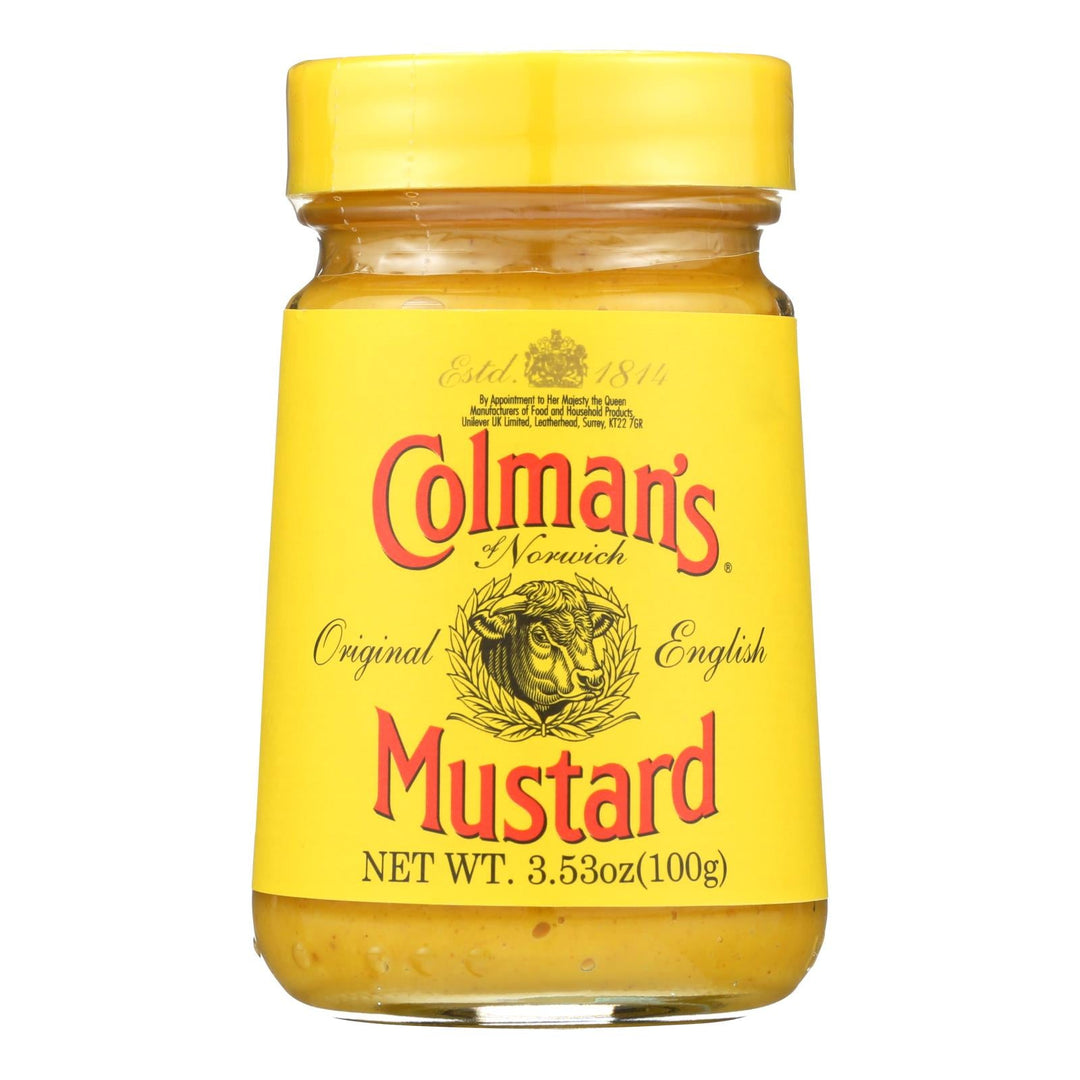 Colman Original English Mustard - Case Of 8 - 3.53 Oz. - Maras Green