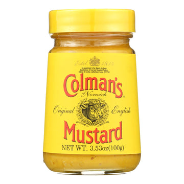 Colman Original English Mustard - Case Of 8 - 3.53 Oz. - Maras Green