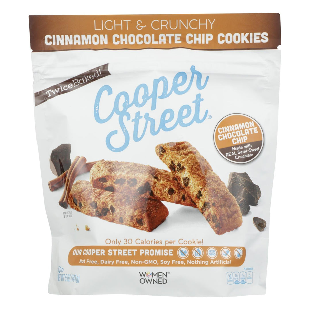 Cooper Street - Ckies Cinnamon Chocolate Chip - Case Of 6 - 5 Oz - Maras Green