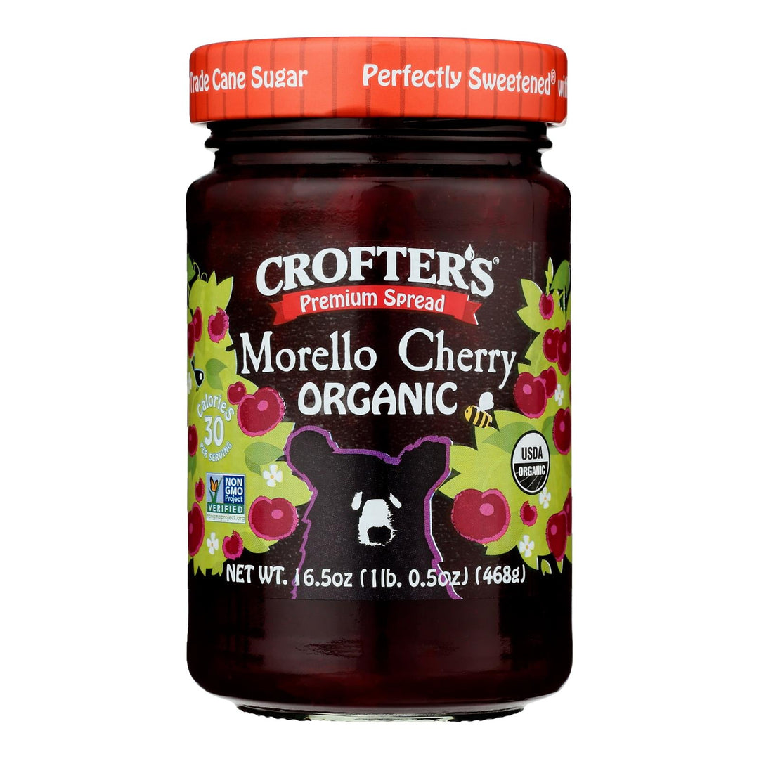 Crofters - Prem Sprd Mrlo Cherry - Case Of 6 - 16.5 Oz - Maras Green