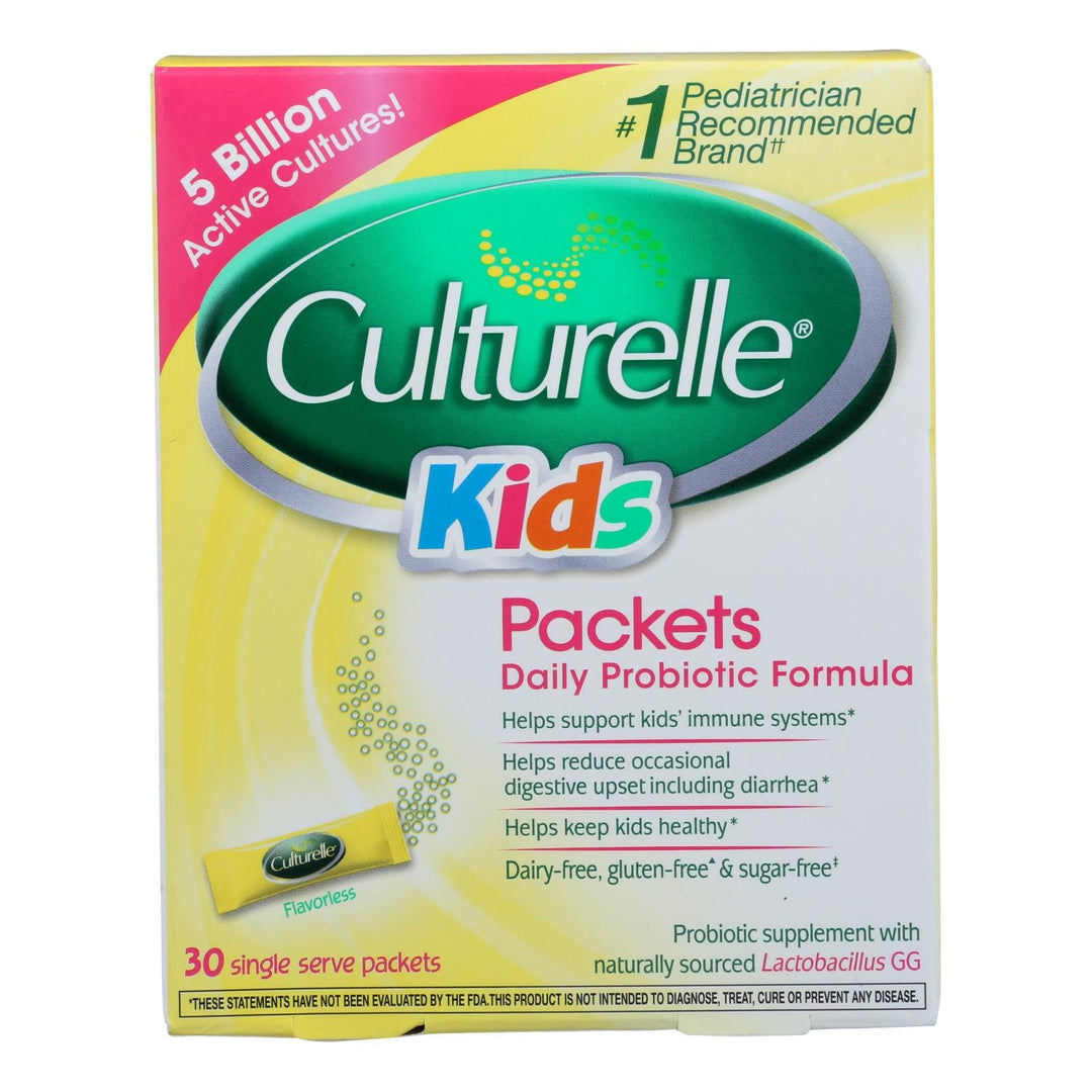 Culturelle - Probiotics For Kids - 30 Packets - Maras Green