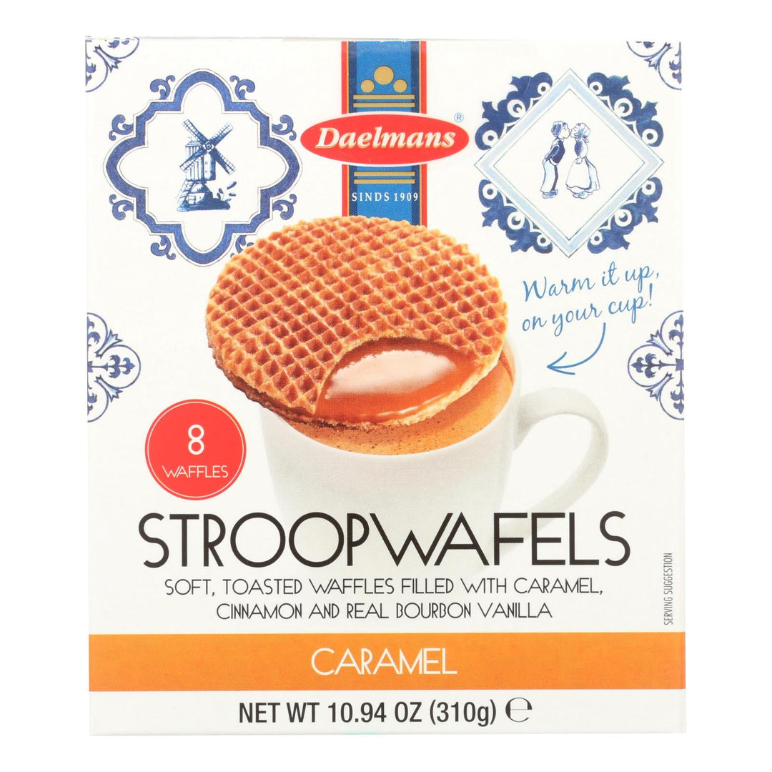 Daelmans, Stroop Wafels, Caramel - Case Of 8 - 10.94 Oz - Maras Green