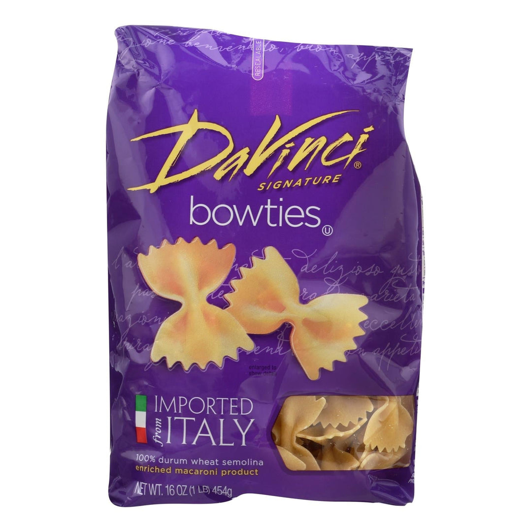 Davinci - Bowties Pasta - Case Of 12 - 1 Lb. - Maras Green
