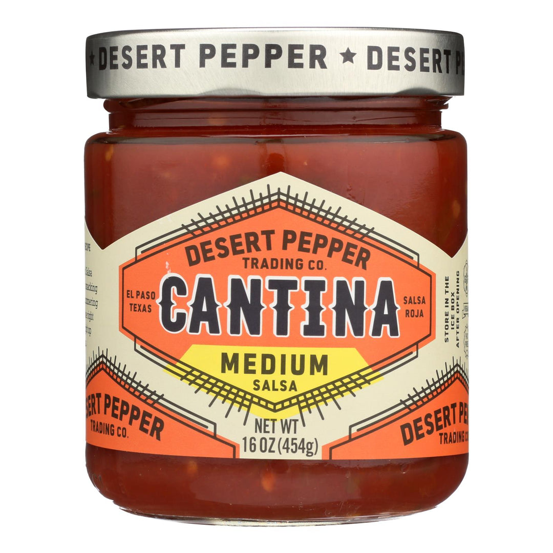 Desert Pepper Trading - Cantina Salsa - Medium Red - Case Of 6 - 16 Oz - Maras Green