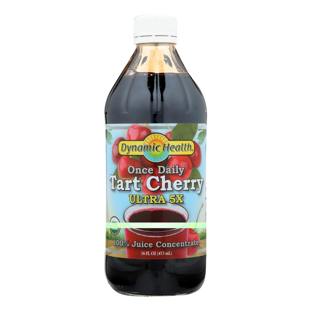 Dynamic Health - Tart Chrry Juice 5xconc - 1 Each - 16 Fz - Maras Green