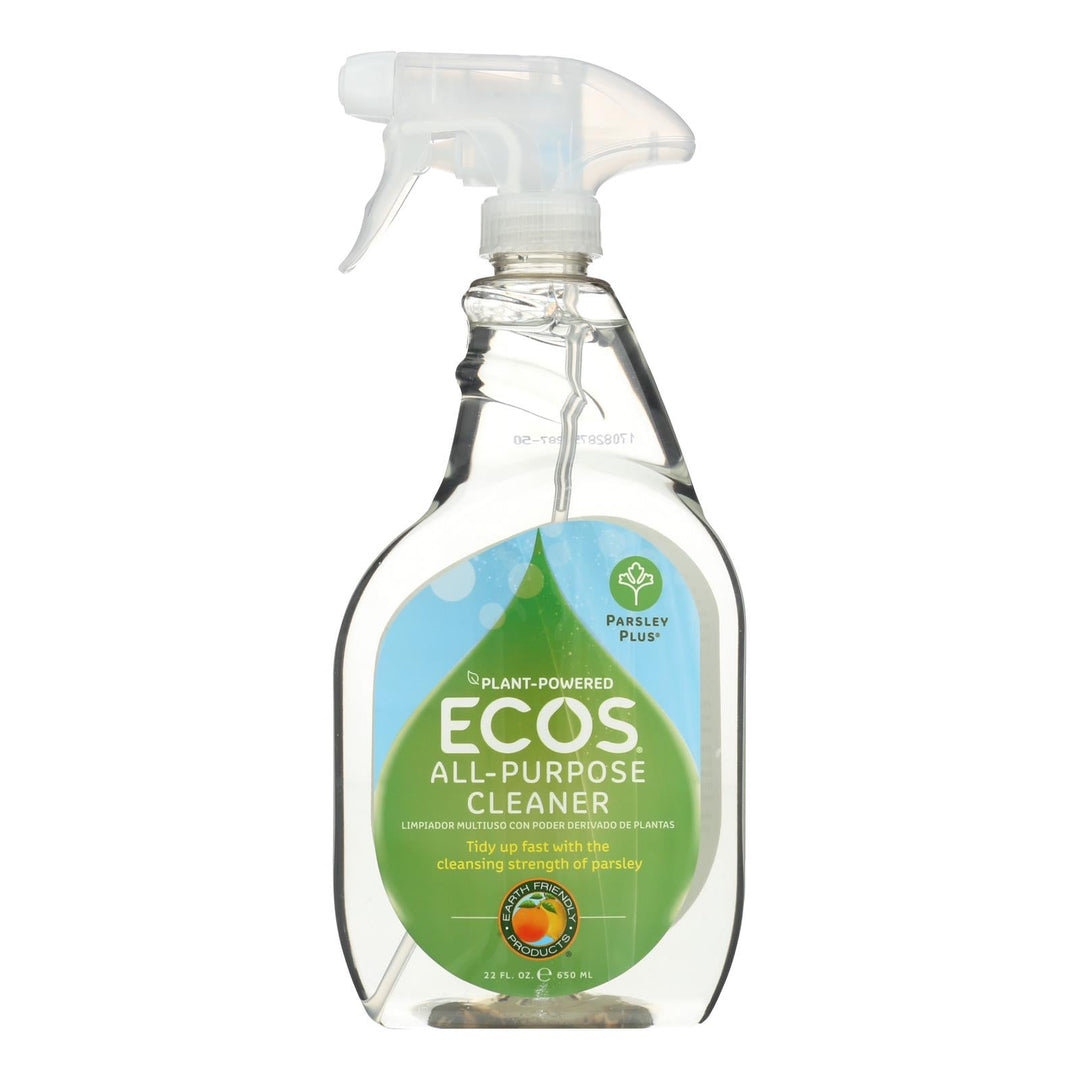Earth Friendly Parsley Plus All Purpose Cleaner - Case Of 6 - 22 Fl Oz. - Maras Green