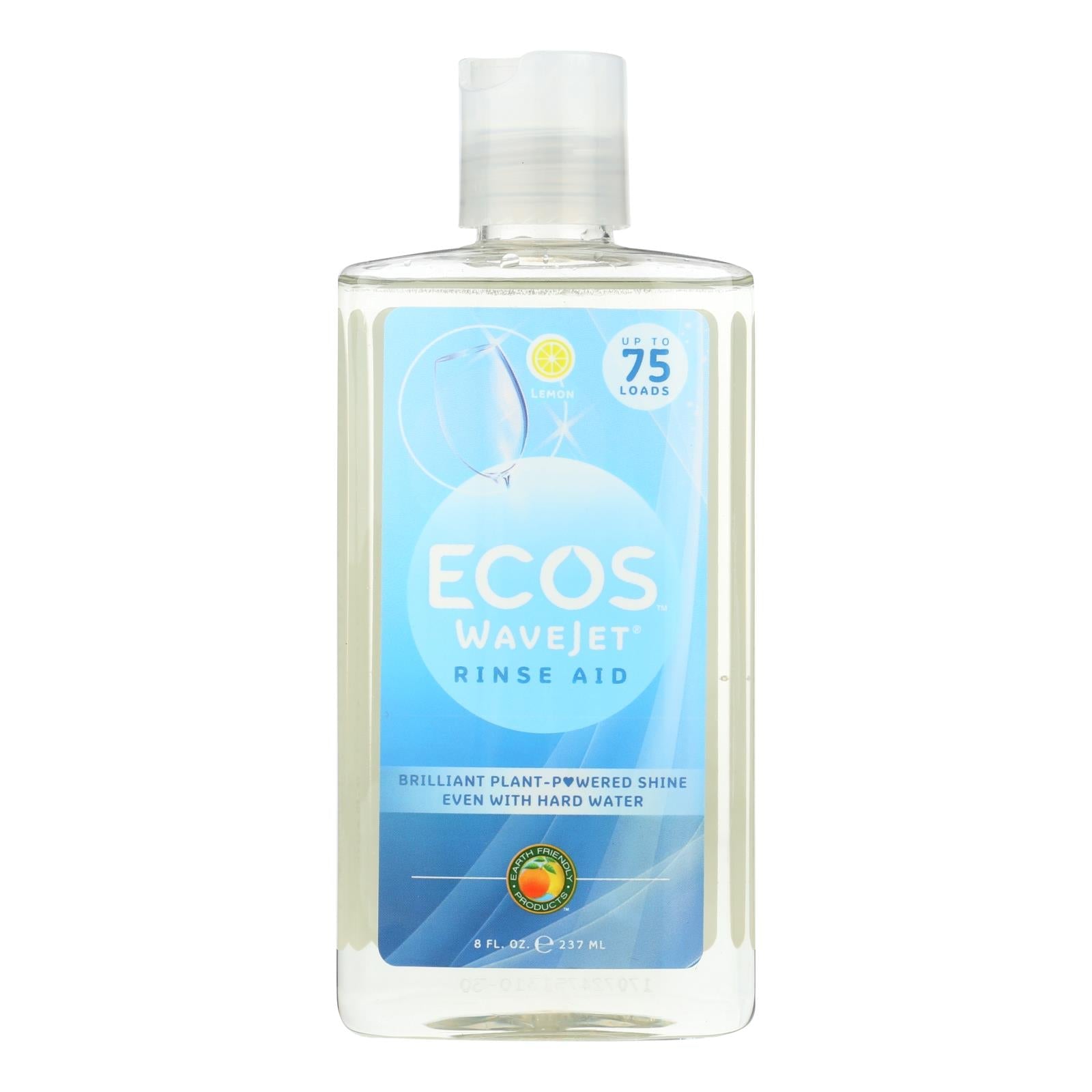Earth Friendly Wave Jet Rinse Aid - Case Of 12 - 8 Fl Oz - Maras Green