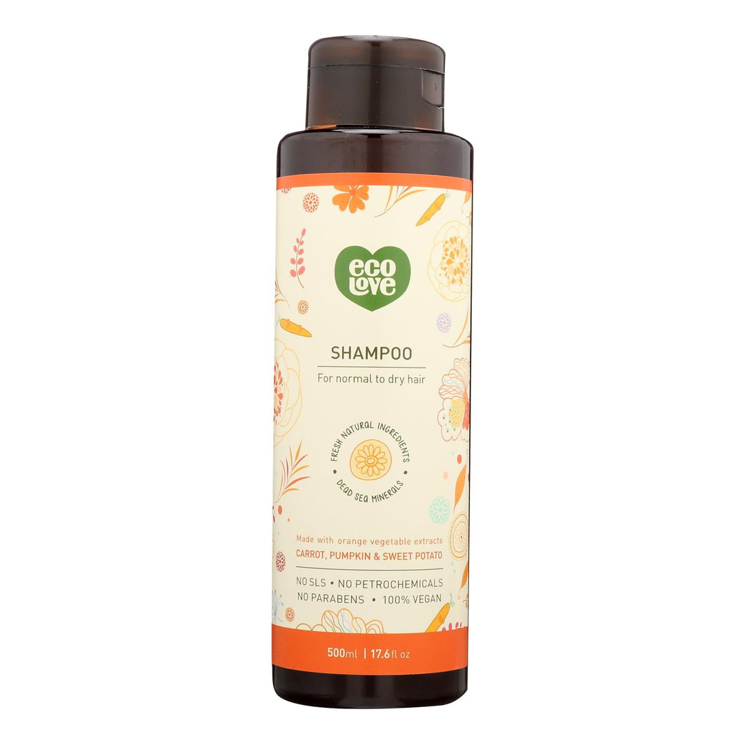 Ecolove - Shampoo Orange Veg Nrml&dry - 1 Each - 17.6 Fz - Maras Green