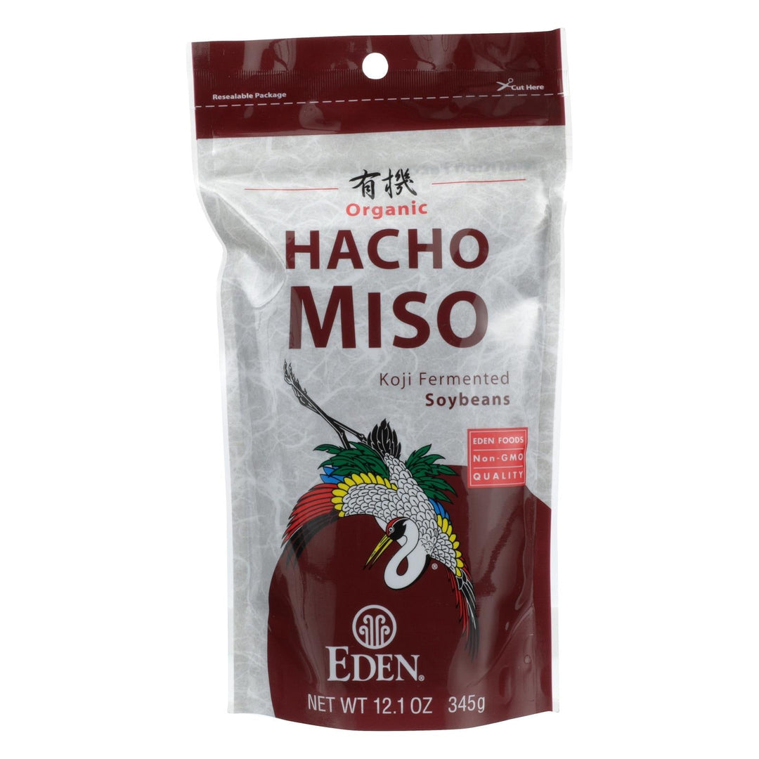 Eden Foods Organic Hacho Miso - Case Of 12 - 12.1 Oz - Maras Green