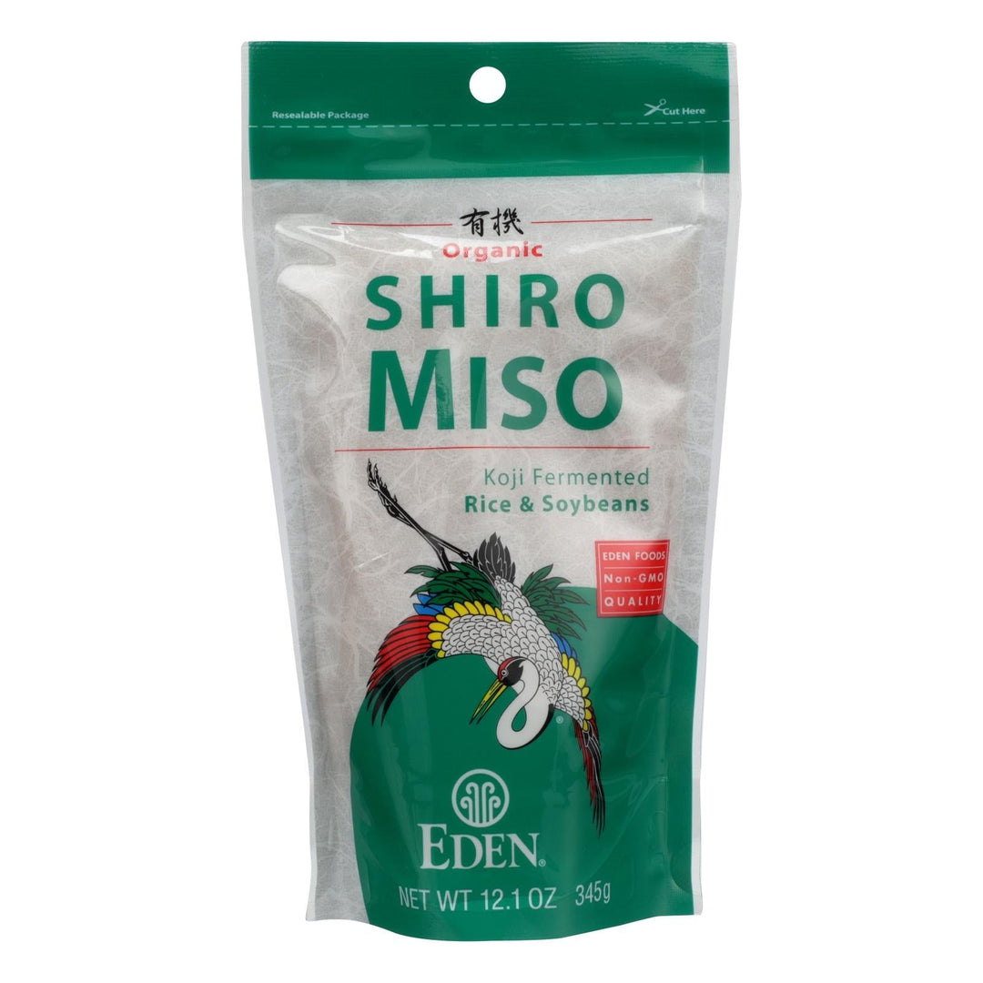 Eden Organic Shiro Miso - Case Of 12 - 12.1 Oz - Maras Green