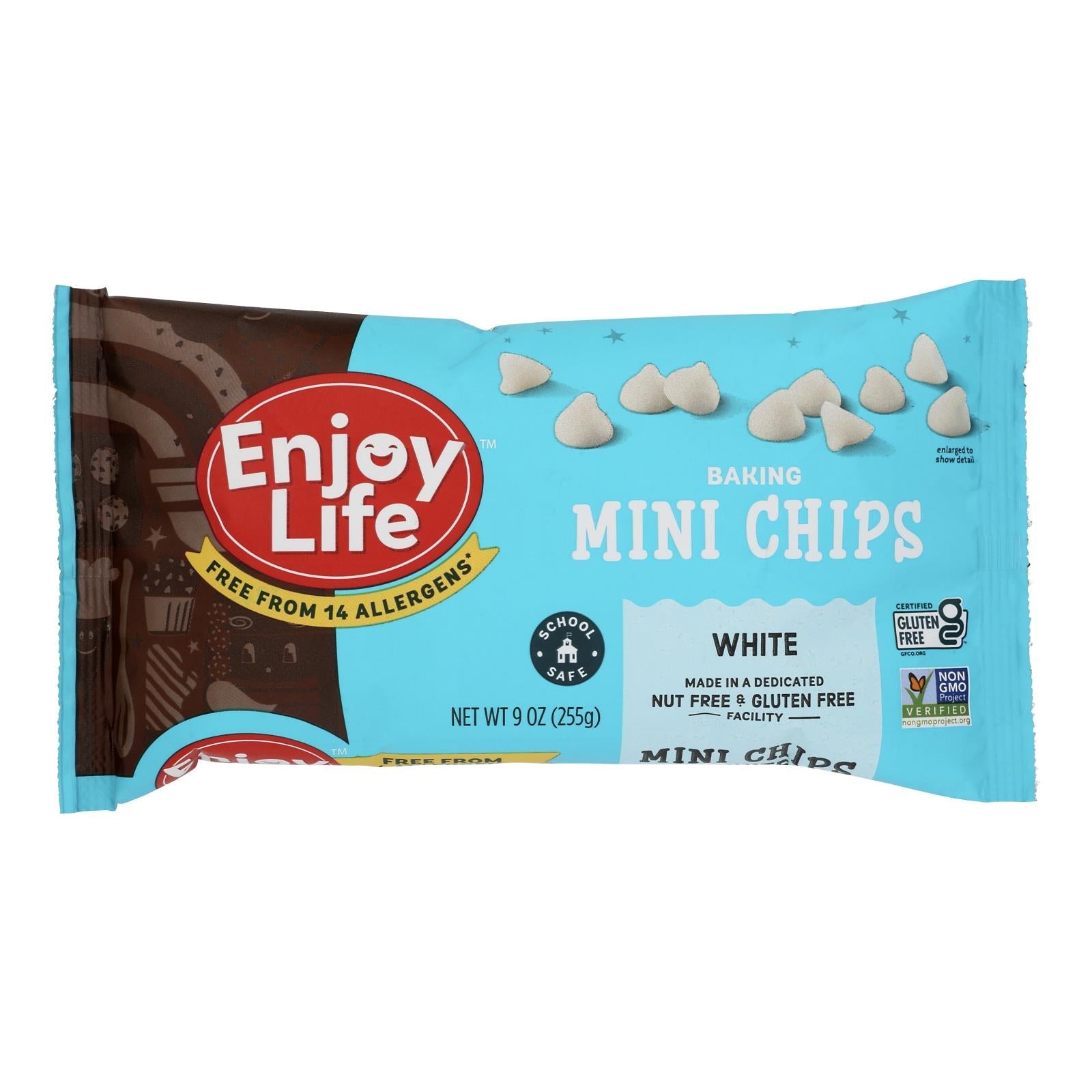 Enjoy Life - Mini Chips Wht Bkng Chocolate - Case Of 12 - 9 Oz - Maras Green