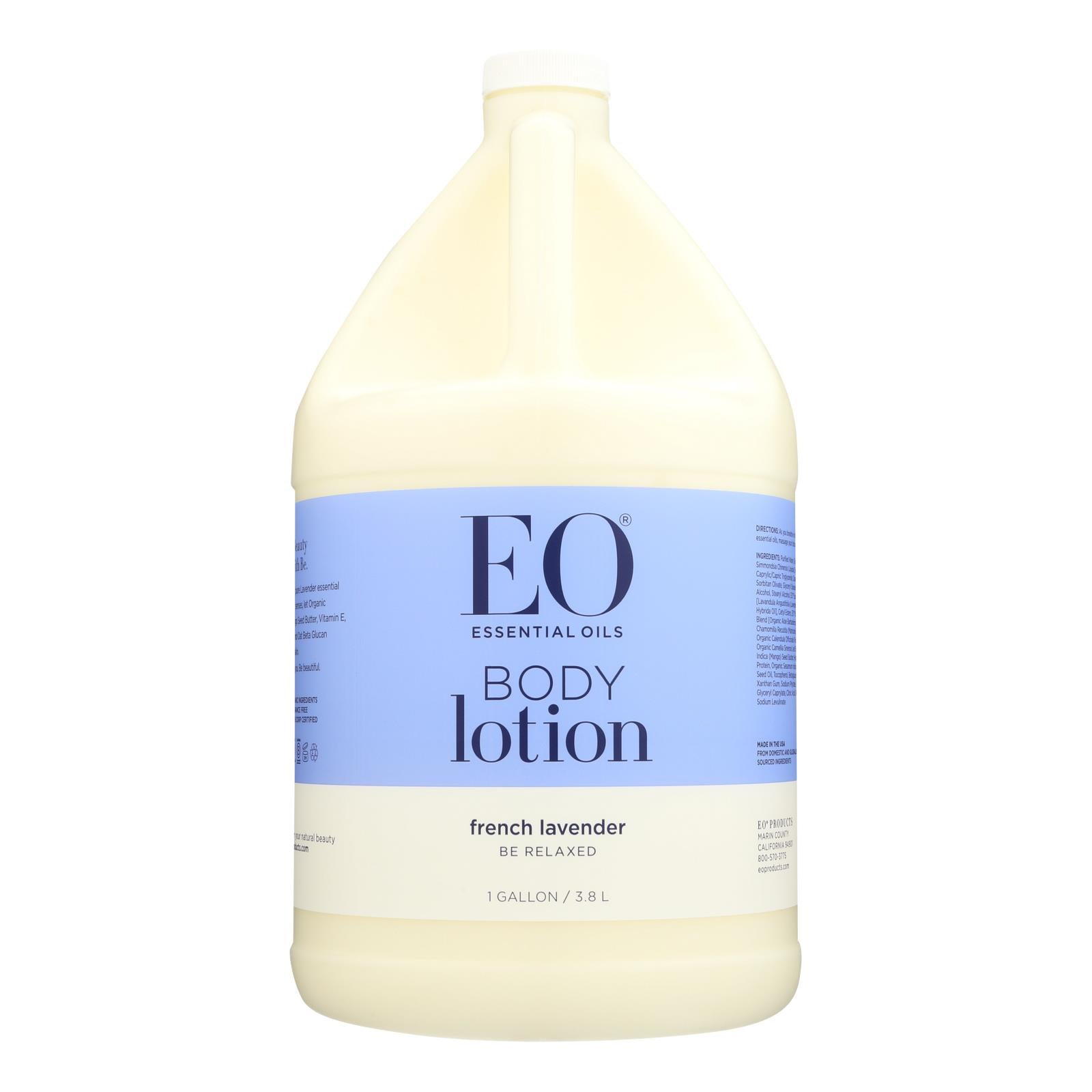 Eo Products - Everyday Body Lotion French Lavender - 1 Gallon - Maras Green