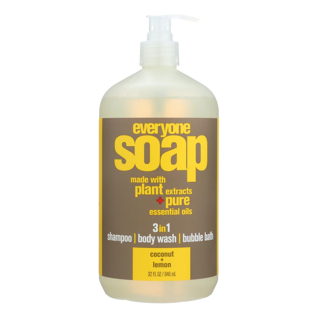 Eo Products - Everyone Liquid Soap Coconut And Lemon - 32 Fl Oz - Maras Green