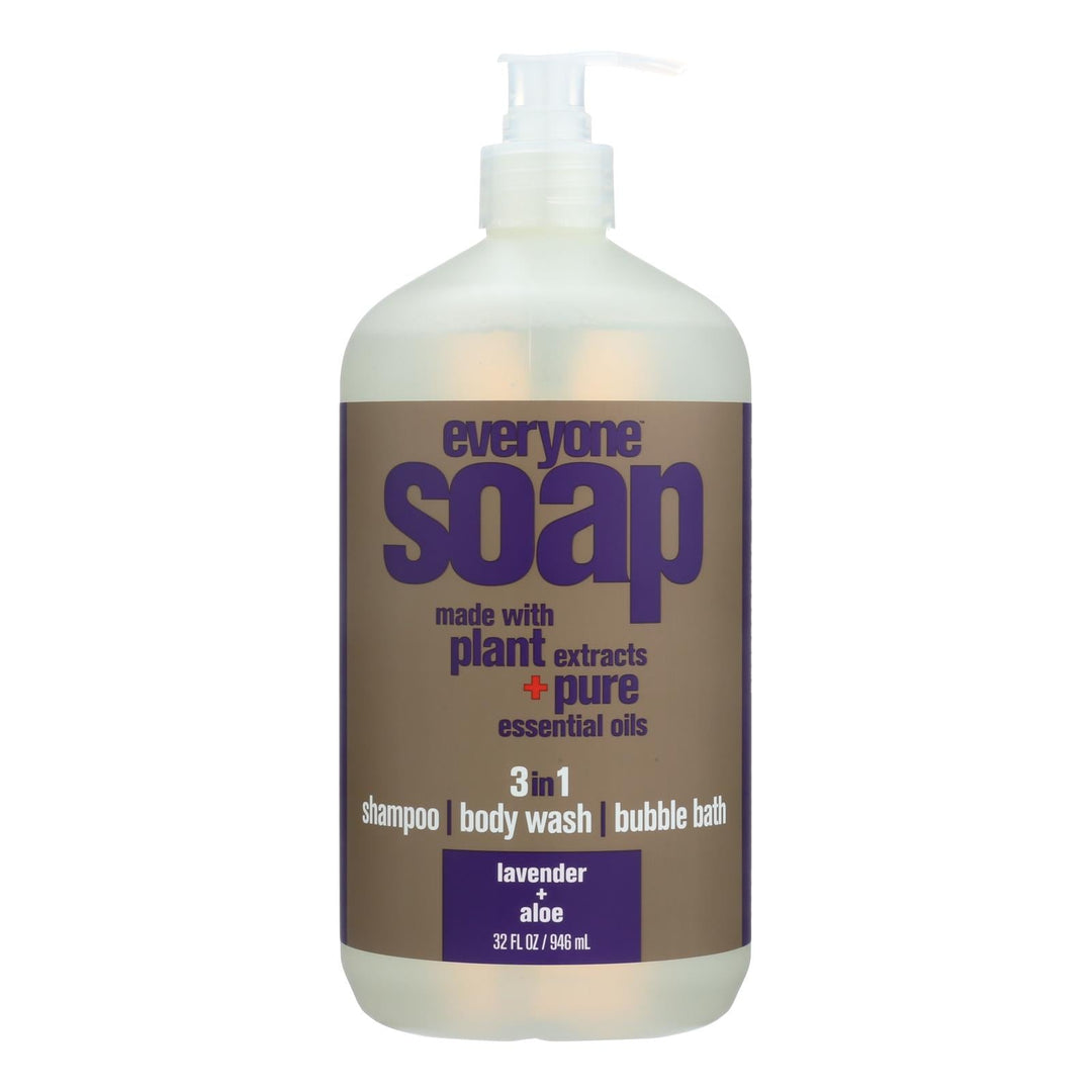 Eo Products - Everyone Liquid Soap Lavender And Aloe - 32 Fl Oz - Maras Green