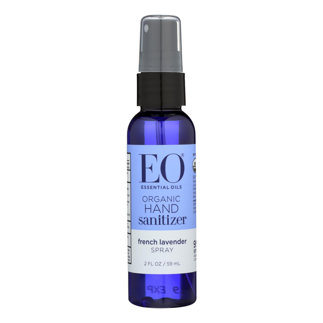 Eo Products - Hand Sanitizer Spray - Lavender - 2 Fl Oz - Case Of 6 - Maras Green