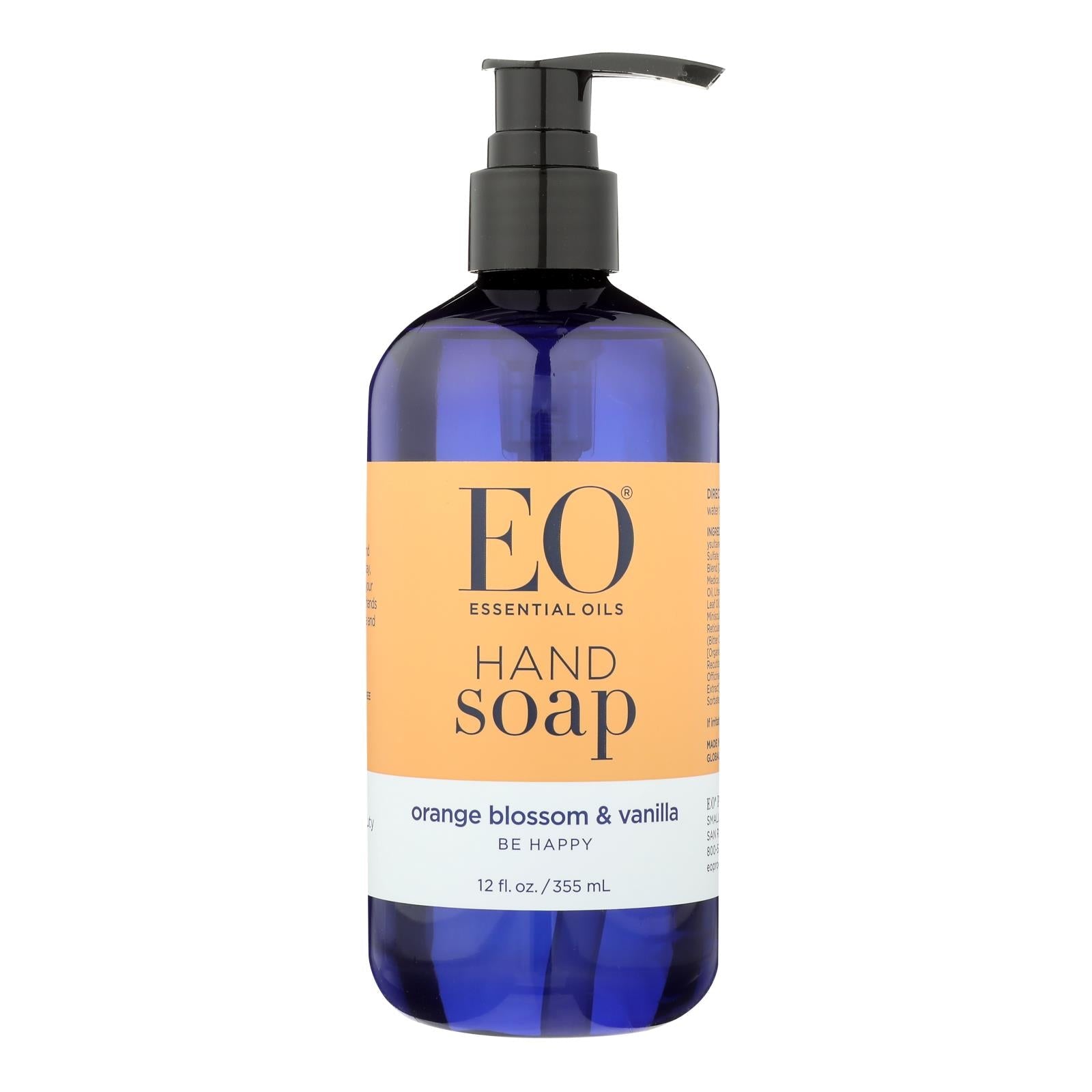Eo Products - Hand Soap Orange Blossom - 1 Each - 12 Fz - Maras Green