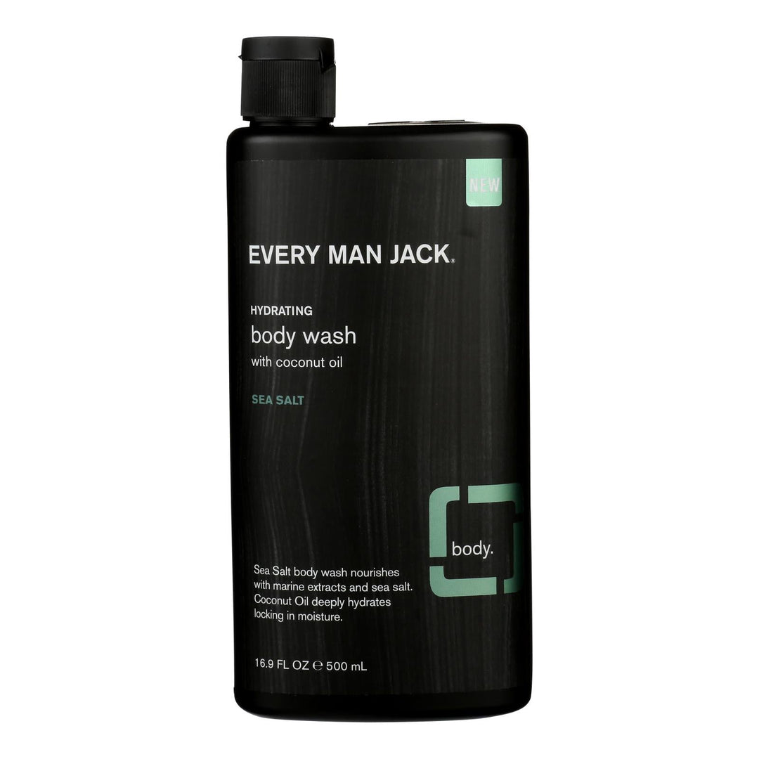 Every Man Jack - Body Wash Sea Salt - 1 Each - 16.9 Fz - Maras Green